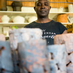 Lawson Oyekan working in Vosges, France 2016